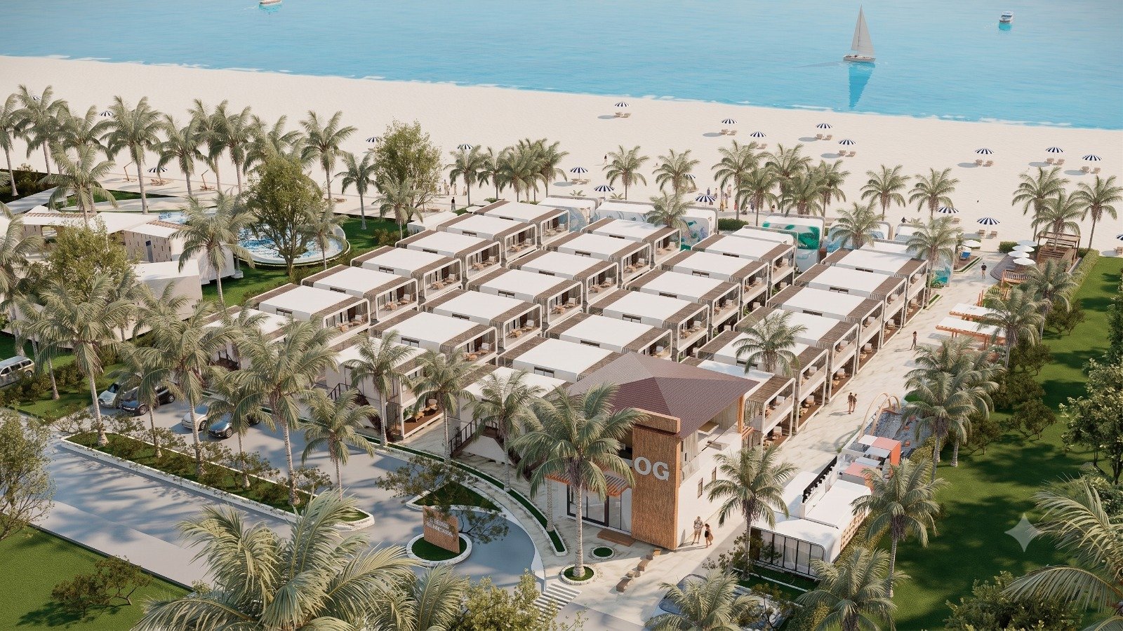 Detalle de amenidades de Ocean Glamping