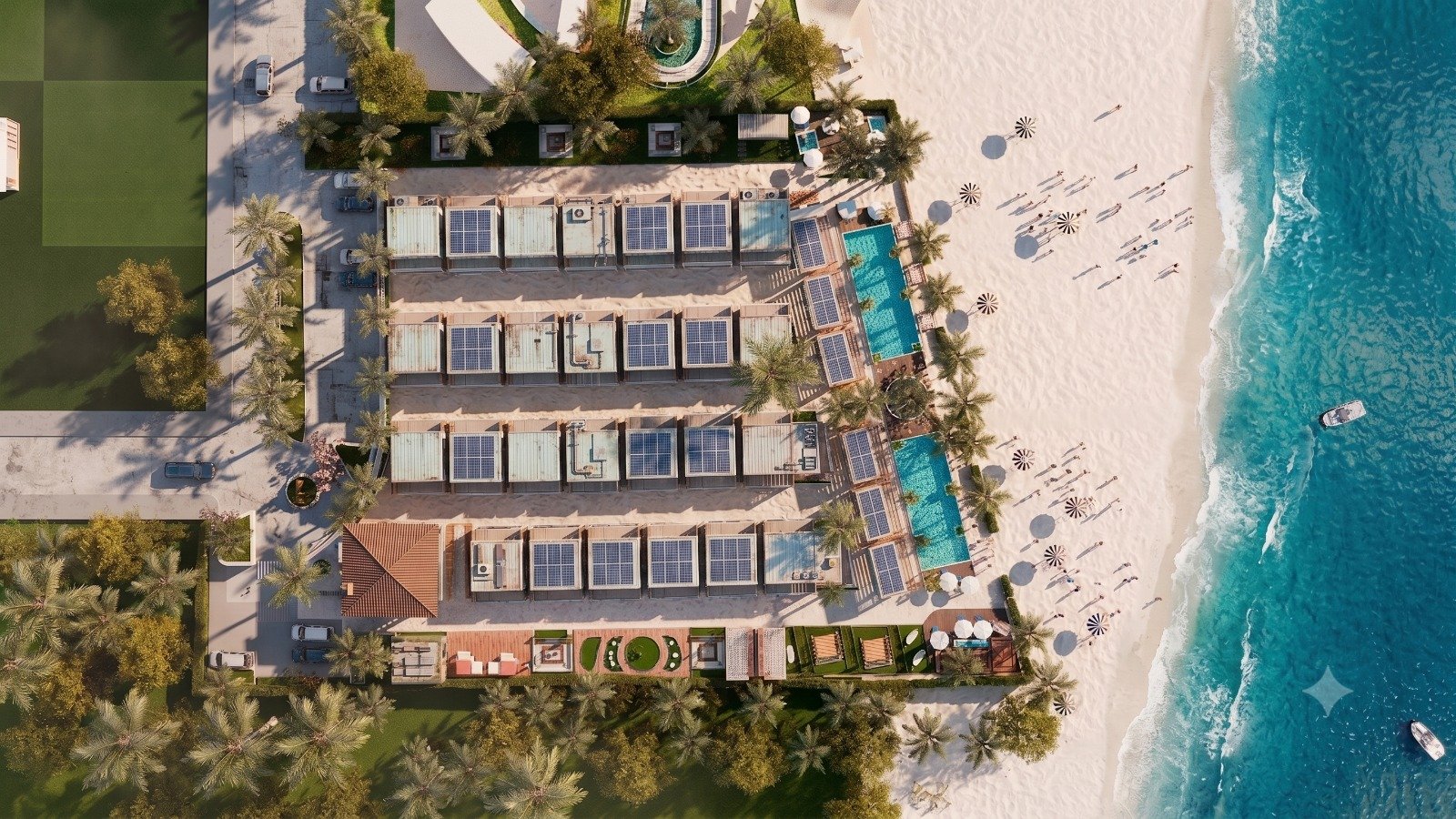 Paisajismo de Ocean Glamping